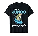 Angler Shirt Coole Jungs gehen Angeln. Karpfen & Forellen T-Shirt