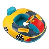 Baby Schwimmring, Baby Schwimmen Trainer Sitz, Automobil Schwimmring, mit Lenkrad-Griff, Schwimmen-Spielzeug der Kinder, 1 - 5 Jahre alt