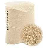 naturholz-shop 25 kg Filtersand für Poolfilteranlagen Sandfilteranlage Quarzsand 0,4-0,8mm DIN Norm