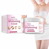 Underarm Whitening Cream, IOMOY Aufhellende Creme, Achsel Aufhellungs Creme Lightening Cream für Achselhöhle, Knie, Ellbogen, empfindliche und private Bereiche, Weiß pflegt und Reparieren Sie die Haut