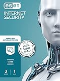 ESET Internet Security 2022 | 3 Geräte | 1 Jahr | Windows (11, 10, 8 und 7), macOS oder Android | Download