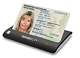 REINER SCT cyberJack RFID Chip-Kartenleser basis | Für den neuen Personalausweis (nPA) Schwarz