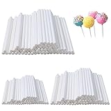 300 Stück Cake Pops Stiele Lolli Sticks Lutscher Lollipop,Cake Pop Stiel, für Bonbons, Backen DIY, Tortendekoration (7.5cm,10 cm e 15 cm)