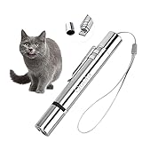 LED Pointer für Katzen Hund,Queta Katzenspielzeug Haustier LED Light Licht Pointer mit USB Spielzeug Haustier Interaktives Spielzeug für Katzen und Hunde mit USB-Direktladung