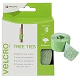 VELCRO - Plant Ties 12mm x 5 Meter grün - Klett-Pflanzenbinder Haft und Flauschteil (BxL) 12mm x 5 Meter grün