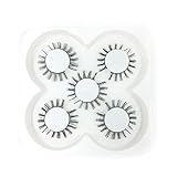 Demasiado 5 Paar Wimpern Weiche Gefälschte Echthaarwimpern Natürliche Lange Kreuzwimpern Party Makeup Winged Eye Lashes Makeup Beauty (Color : 5 pairs08)