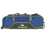 Brunswick Crown Deluxe Bowlingtasche mit 3 Bällen