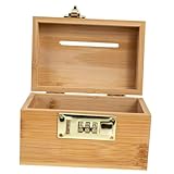 COLLBATH Kasten alte Schatztruhe Piratenschatztruhe Retro-Piraten-Schatztruhe Schatzkiste groß schmuckkästchen storage boxes chest Schatzkiste aus Holz Retro-Schmucketui Schmiedeeisen Khaki