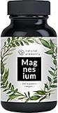 Premium Magnesiumcitrat - 2320mg davon 360mg elementares Magnesium pro Tagesdosis - 365 Kapseln - Laborgeprüft und hochdosiert