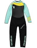 Gogokids Kinder Neoprenanzüge - Jungen Mädchen Rash Guard Einteiler Thermische Badeanzüge 2.5mm Neopren Taucheranzug Schnorchelanzug UV-Schutz 50+