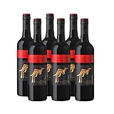 Yellow Tail Cabernet Sauvignon – Halbtrockener Rotwein aus Australien (6 x 0.75l)