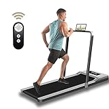 Elektrisches Faltbares Laufband,Tragbares Laufband,1-12KM/H, CANMALCHI-Untertischausrüstung,Platzsparend für Heimtraining im Fitnessstudio, Büro, mit LCD-Display, Fernbedienung, 2,0 PS