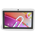 AUHX Tablet, EU-Stecker 100-240 V 4 GB 32 GB für Android 10 2,4 G 5 G WiFi 7-Zoll-Tablet für Unterwegs (Weiß)