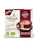 DR. MANNAH'S® Vegan Passion Der Gereifte - Rote Beete-Meerrettich | Pflanzliche Käse Alternative Auf Cashew Basis | Limitierte Edition (100g)