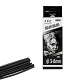 Zaky Weidenholzkohlestifte Dünn 3-5 mm Mittel 3-8 mm Dick 5-8 mm Natürliche Zeichenkohle für ideal zum Skizzieren Zeichnen und Schattieren (3-8mm)