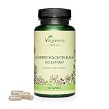 BIO ACKERSCHACHTELHALM Kapseln Vegavero ® | 1000 mg Zinnkraut Extrakt (5:1) | Aus biologischem Anbau | Equisetum arvense | Vegan & Ohne Zusätze | 90 Kapseln