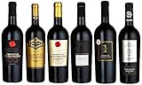 Probierpaket Primitivo di Manduria DOC Weinpaket mit italienischem Rotwein Perfektes Tasting-Set trocken (6 x 0.75 l)