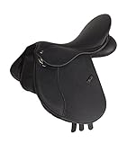 HKM 55859100 Ponysattel - Zeus Premium - Vielseitigkeit, S, schwarz