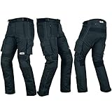 Motorcycle Motorradkombi Frauen Damen Sommer Winter Gepanzerte Textilwasserdichte (Hosen, L)