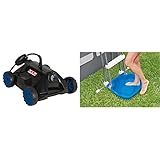 T.I.P. Sweeper 18000 Pool-Roboter (Bodenreinigung für 50m³ Pools), Schwarz/Blau & Intex Pool Foot Bath - Poolzubehör - Pool Fußbad - 45.72 x 8.89 x 55.88 cm