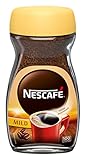 NESCAFÉ CLASSIC Mild, löslicher Bohnenkaffee aus mitteldunkel gerösteten Kaffeebohnen, milder Geschmack & intensives Aroma, koffeinhaltig, 1er Pack (1 x 200g)