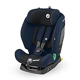 Maxi-Cosi Titan i-Size, Mitwachsender i-Size Kindersitz mit ISOFIX und Ruheposition, Gruppe 1/2/3 Autositz (9-36 kg), nutzbar ab ca. 9 Monate bis ca. 12 Jahre, Basic Blue (Blau)