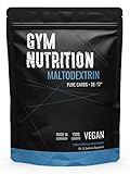 GYM-NUTRITION Hardcore Malto-dextrin | Feines Kohlenhydrate Pulver | Beliebt bei Fitness Powerlifing & Bodybuilding | Ideal für Hardgainer | Made in Germany | Maltodextrin 12 | 1,5 kg Beutel