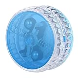 NUOBESTY Yoyo Ball für Kinder Blau LED Leuchtende Schnur Yoyos Magic Yoyo für Kinder Anfänger mit Tasche 1Pc