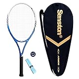 Senston Profi Tennisschläger Professioneller Training Tennis Schläger Set für Damen Herren mit Tennistasche,Overgrip,Vibrationsdämpfer