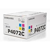 Original Samsung CLT-P4072C / P4072C, für CLX-3185 FN 4X Premium Drucker-Kartusche, Schwarz, Cyan, Magenta, Gelb, 1x 1500, 3X 1000 Seiten