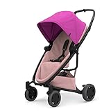 Quinny Zapp Flex Plus Buggy, Stylischer Kinderwagen mit Viel Komfort und Flexibilität, Leicht und Extrem Kompakt Zusammenfaltbar, Nutzbar ab der Geburt (z.B. mit Lux Babywanne), Pink on Blush (rosa)