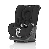 BRITAX RÖMER Kindersitz 0-18 kg FIRST CLASS plus, Komfort rückwärts- und vorwärtsgerichtet für Kinder (Gruppe 0+/1), von Geburt bis 4 Jahre, Cosmos Black