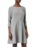 TOM TAILOR Denim Damen Skaterkleid 1004824, 10695 - Middle Grey Melange, M