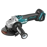 Makita DGA506Z Akku-Winkelschleifer ohne Akku/Ladegerät, 18 V Blau