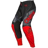 O'NEAL | Motocross-Hose | Kinder | MX Mountainbike | Passform für Maximale Bewegungsfreiheit, Leichtes, Atmungsaktives & langlebiges Design | Element Youth Pants Camo V.22 | Schwarz Rot | Größe 26