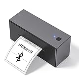 Bluetooth Etikettendrucker MUNBYN WLAN Label Drucker 4x6 Thermodrucker DHL UPS Versandetiketten Drucker, Thermal Printer, ettiketiergerät für Versandpakete Kompatibel mit Ebay,Amazon,Etsy,Wish,Shopify