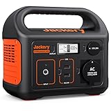 Jackery Explorer 240, 240Wh/67200mAh Tragbare Powerstation Mobiler Stromspeicher mit Reinen Sinuswellen 230V/200W Steckdose + USB, Mobile Stromversorgung für Outdoors, Unterwegs, Reise,und Camping