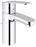 GROHE Eurostyle Cosmopolitan - Einhand-Waschtischbatterie (DN 15, S-Size, Einlochmontage, mit Ablaufgarnitur) chrom, 33552002