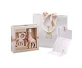 Vulli 000001 Geschenkset Geburt Sophie die Giraffe + Beißring, beige