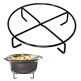 Dutch Oven Untersetzer für Feuertopf, Untersetzer Feuertopf Groß, Dutch Oven Ständer, Dutch Oven Untergestell für BBQ, Grill, Camping, Gusseisen Töpfe