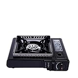 MAIES Gas Stove Durable Portable Cassette Furnace Cooktop Burner with Suitcase for Home Picnic Windproof Hot Pot Wild Barbecue