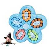 Richolyn Rotating Magic Bean Spielzeug - Zauberwürfel-Puzzle drehen,Dekompressions-Fingerhandspielzeug für Kinder und Erwachsene