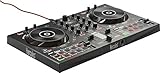 Hercules DJControl Inpulse 300 - 2 Decks mit 16 Pads und Soundkarte