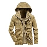 Camouflage Jacke Herren,Laufjacke Herren Wasserdicht Atmungsaktiv,Lederimitat Jacke,Arbeitsjacke Herren Sommer,Windbreaker Winter Herren,Steppjacke Herren Rot,Fahrrad Jacke Herren,Laufen Regenjacke He