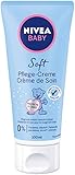 NIVEA BABY Soft Pflegecreme (100 ml), Hautcreme pflegt und schützt 24 Stunden lang, feuchtigkeitsspendende Creme für Babys mit Calendula