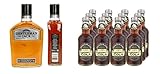 Jack Daniel's GENTLEMAN Tennessee Whisky (1 x 0.7 l) + orignale englische Ingwer Cola Fentimans Cola (12x275ml) Komplettset