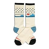 KAVU Moonwalk Wandersocken aus Wolle – I Heart You