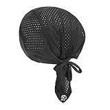 Sport Bandana Cap Kopftuch Hat Herren Damen Stirnbänder Laufen Mütze Fahrrad Helmmütze schnell-trocknend Anti-UV Schutz Piratenmütze Mesh Fahrrad Radsport Motorrad Kopfbedeckung Mütze