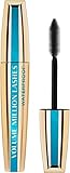 L'Oréal Paris Wasserfeste Mascara, Schwarze Wimperntusche für extra Definition und extra Volumen, Volume Million Lashes Waterproof, Nr. 00 Waterproof Schwarz, 1 x 9,4 ml