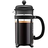 Bodum 1908-01 Java Kaffeebereiter, 8 Tassen, 1 L, Mehrlagig, schwarz, 10,6 x 16,3 x 24,5 cm